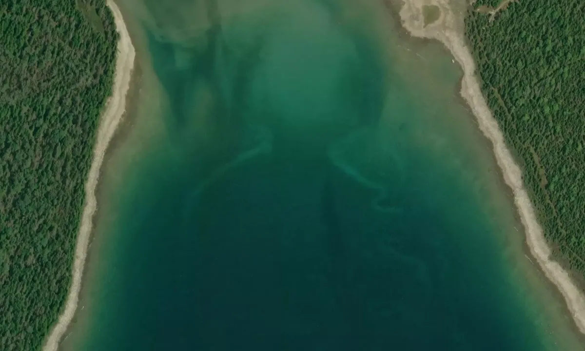 Satelite image of Warners Cove