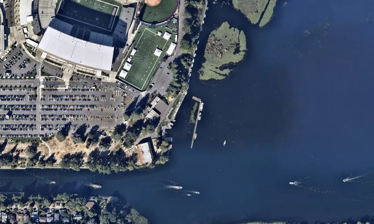 Flyfoto av Washington Yacht Club