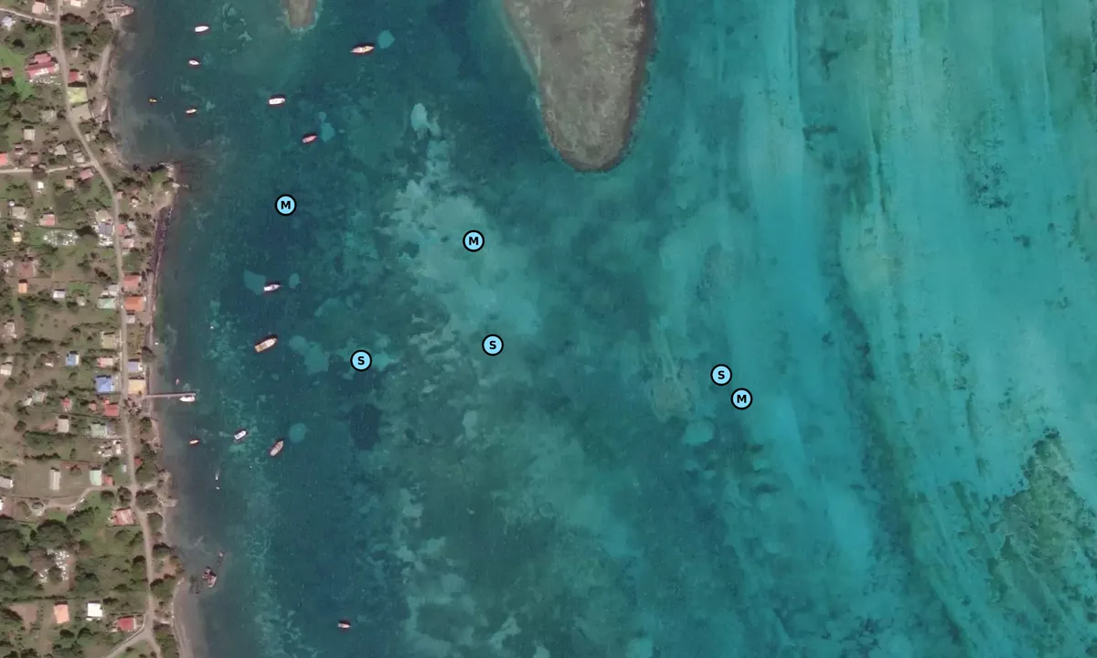 Satelite image of Watering Bay