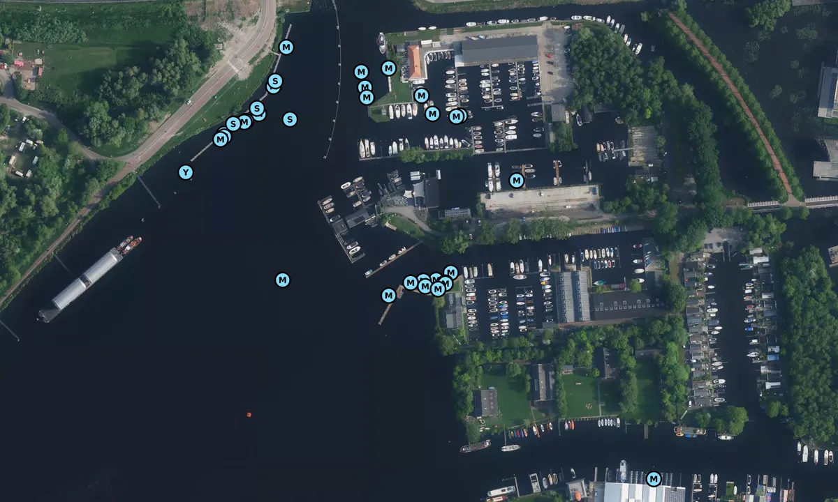 Satelite image of Watersport Vereniging Amsterdam
