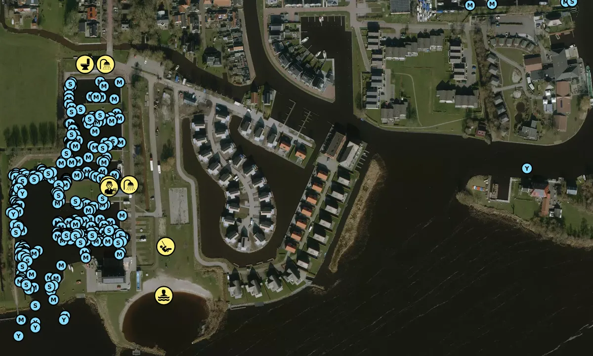 Satelite image of Watersportpark De Pharshoeke