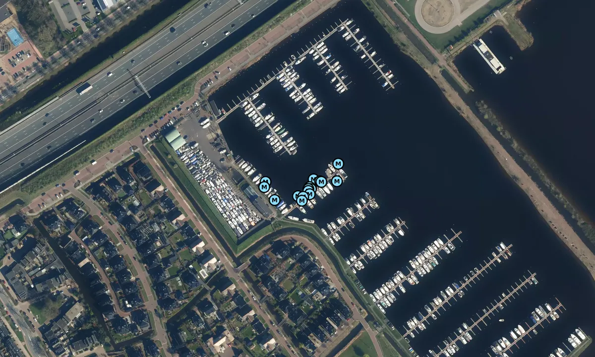 Satelite image of Watersportvereniging Doeshaven