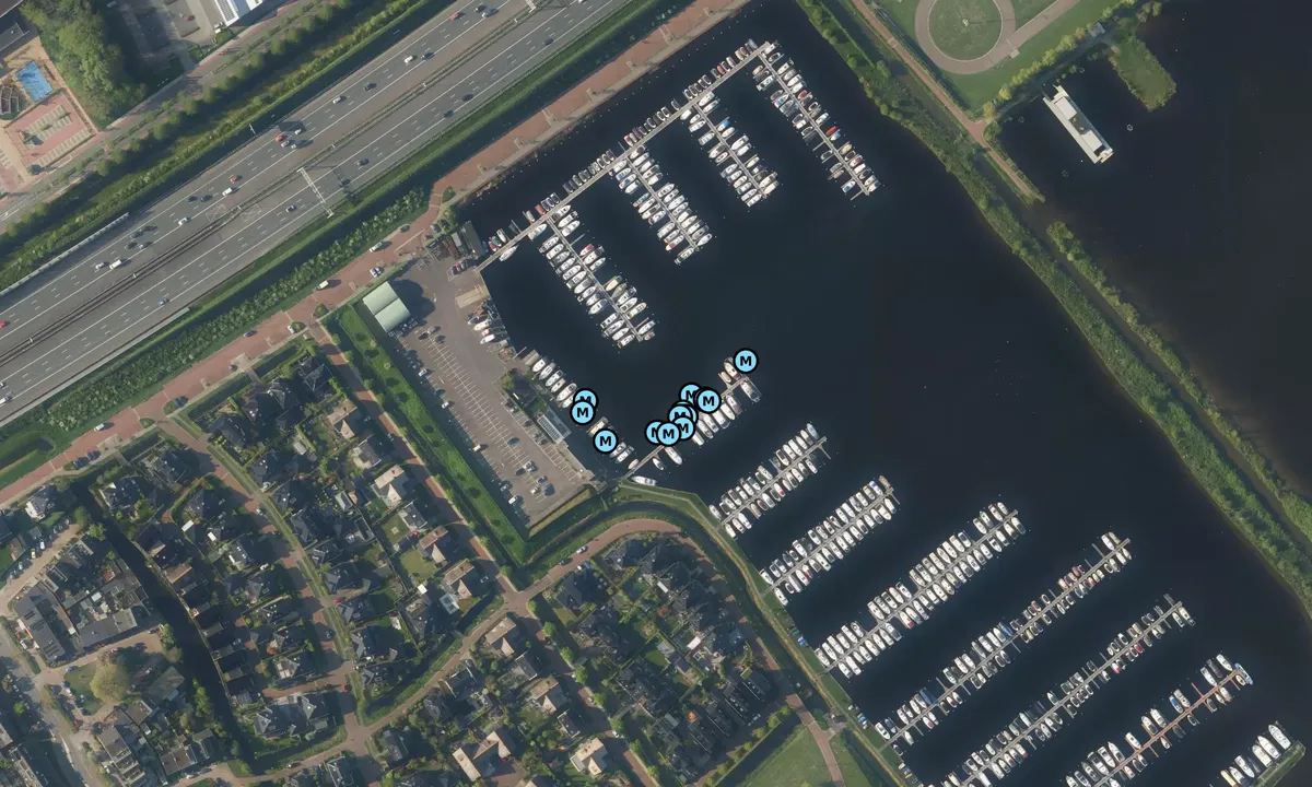 Satelite image of Watersportvereniging Doeshaven