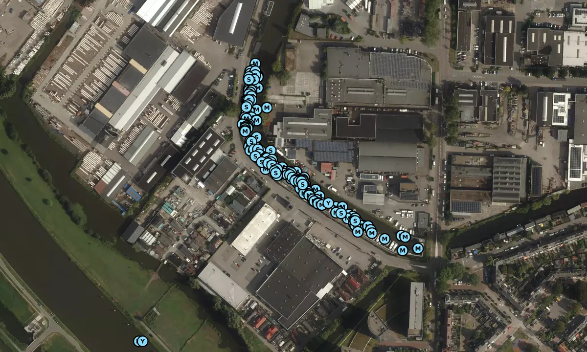 Satelite image of Watersportvereniging Gouda