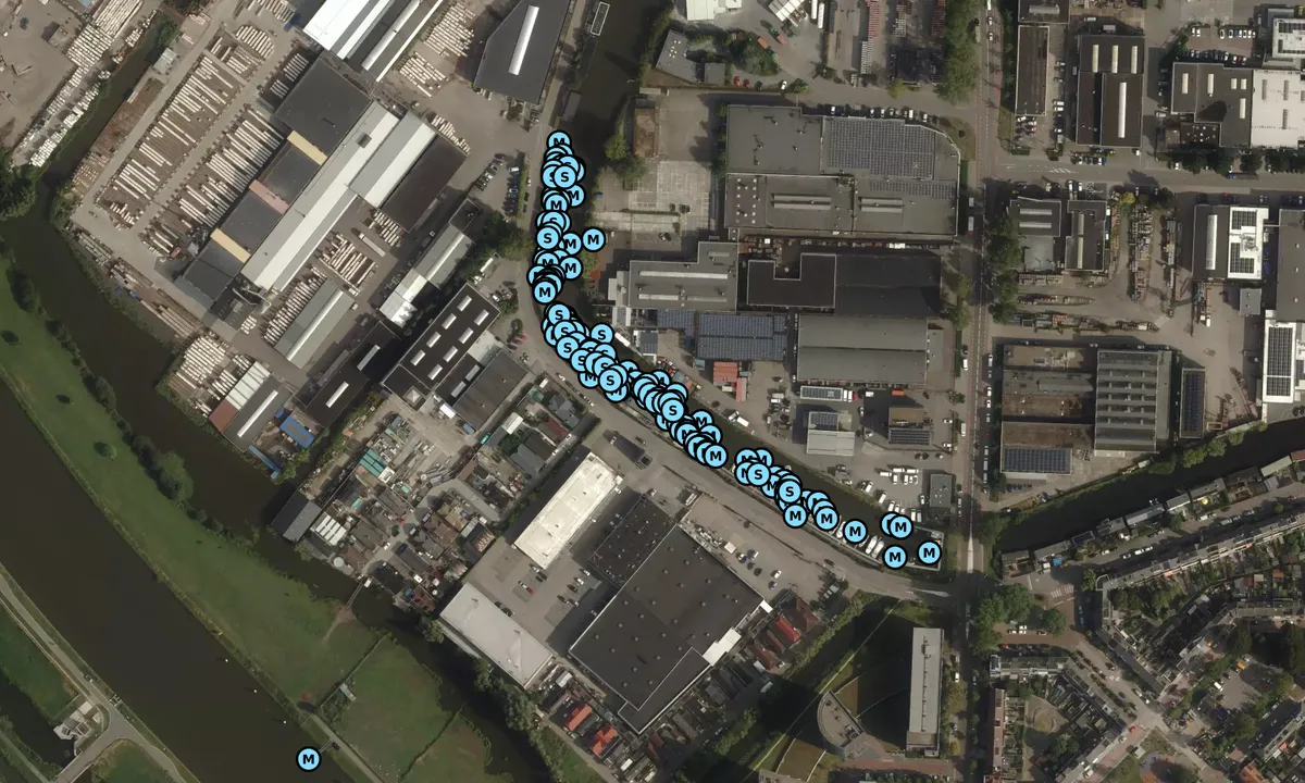 Satelite image of Watersportvereniging Gouda