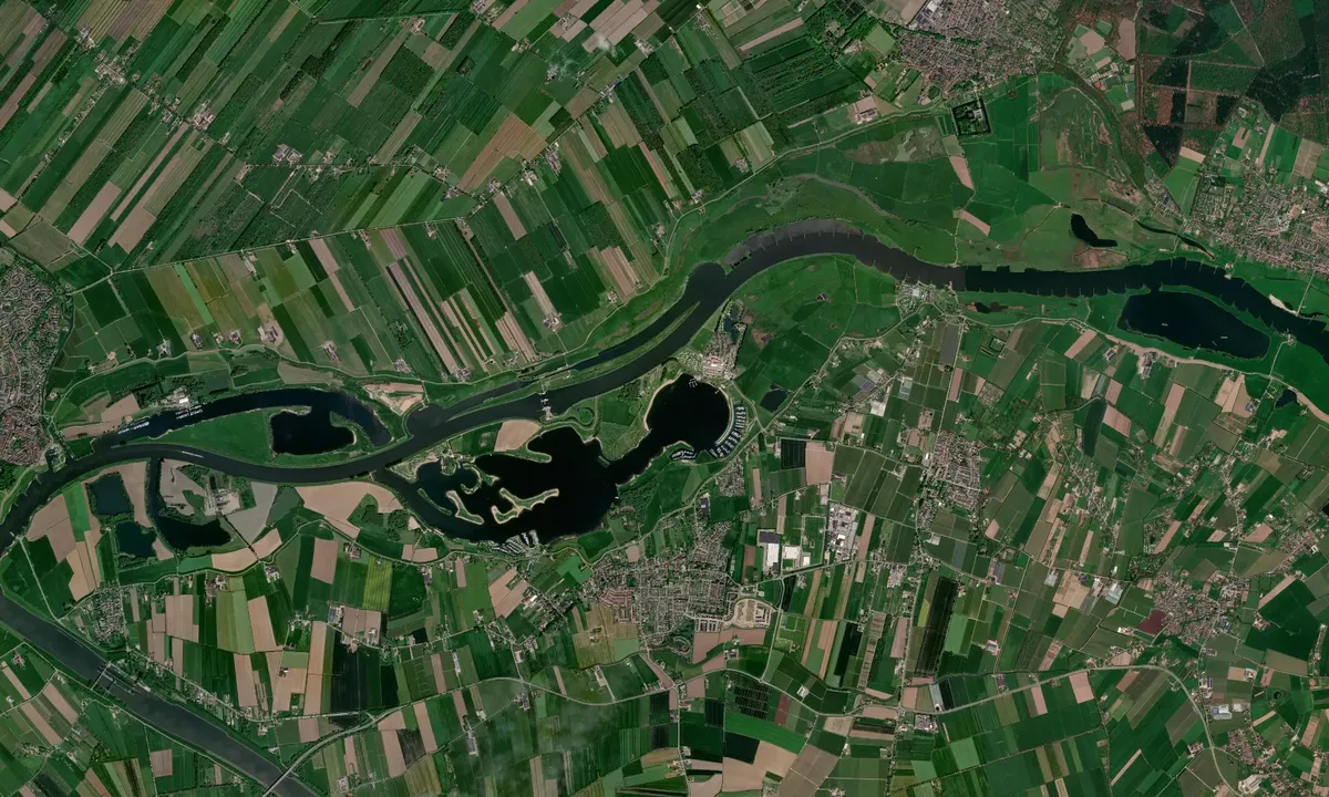 Flyfoto av Watersportvereniging Maurik