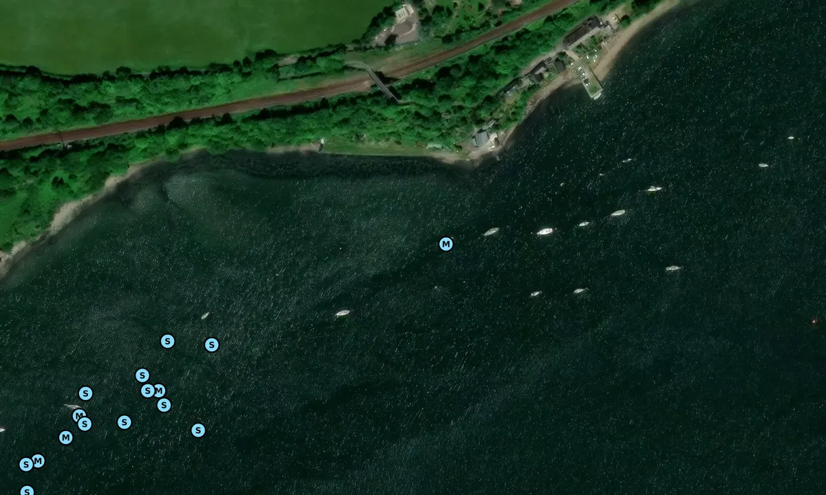 Satelite image of Wearde Quay