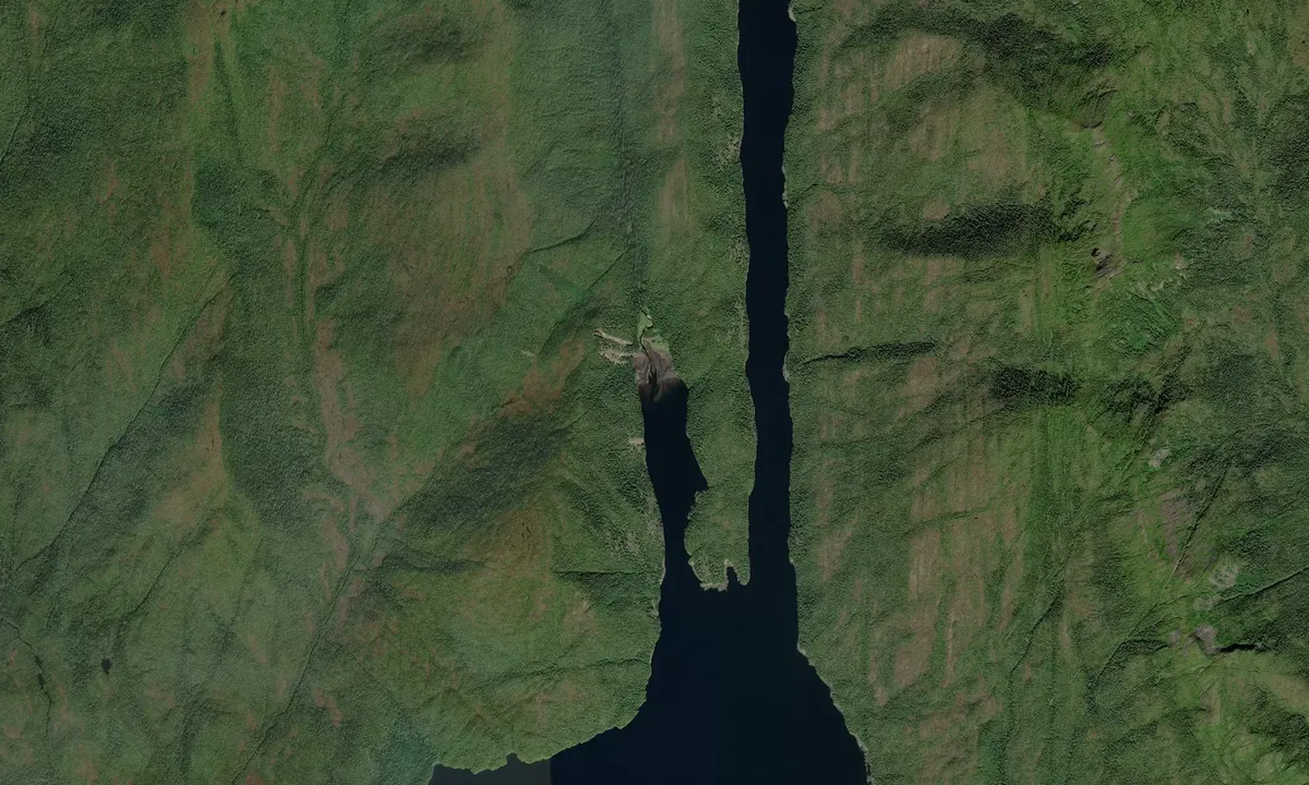 Flyfoto av Weasel Cove