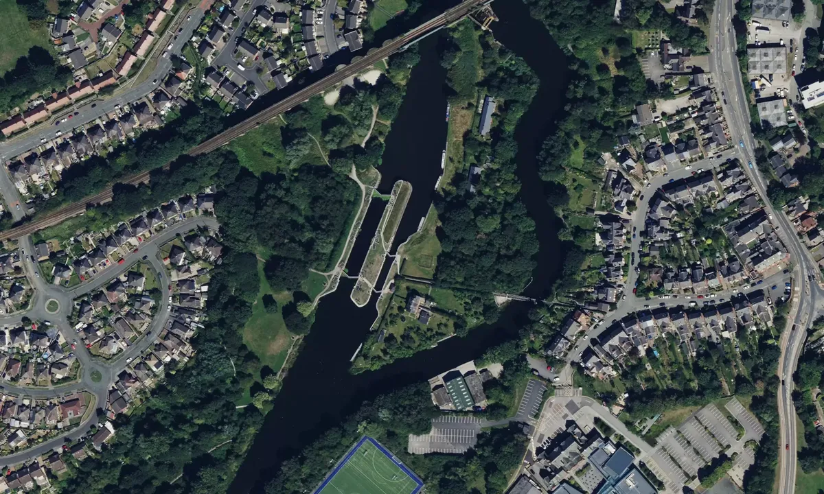 Satelite image of Weaver Shipyard