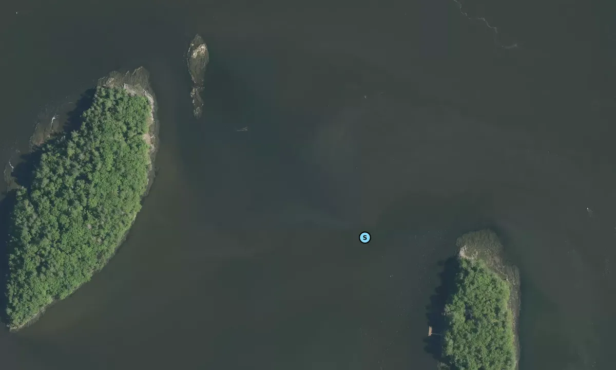 Satelite image of Webber Island