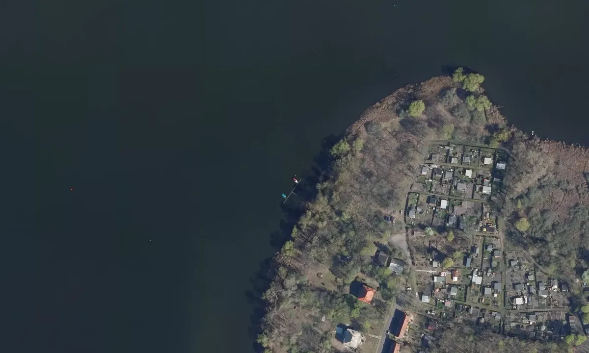 Satelite image of Wendsee, Brandenburg, Germany