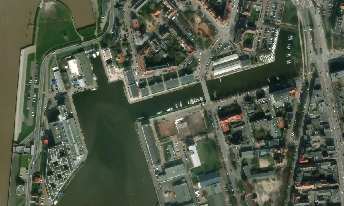 Flyfoto av Weser Yacht Club Bremerhaven e.V.