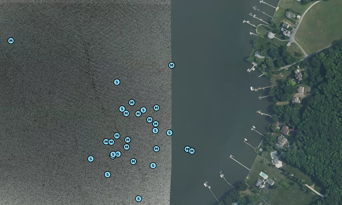 Satelite image of West River - 2