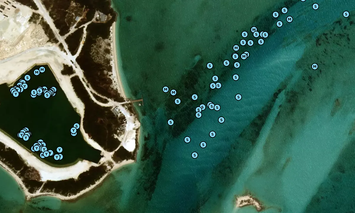 Satelite image of West Side Anchorage