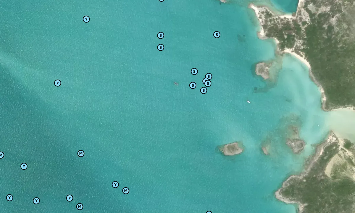 Satelite image of Western End of Decca Line