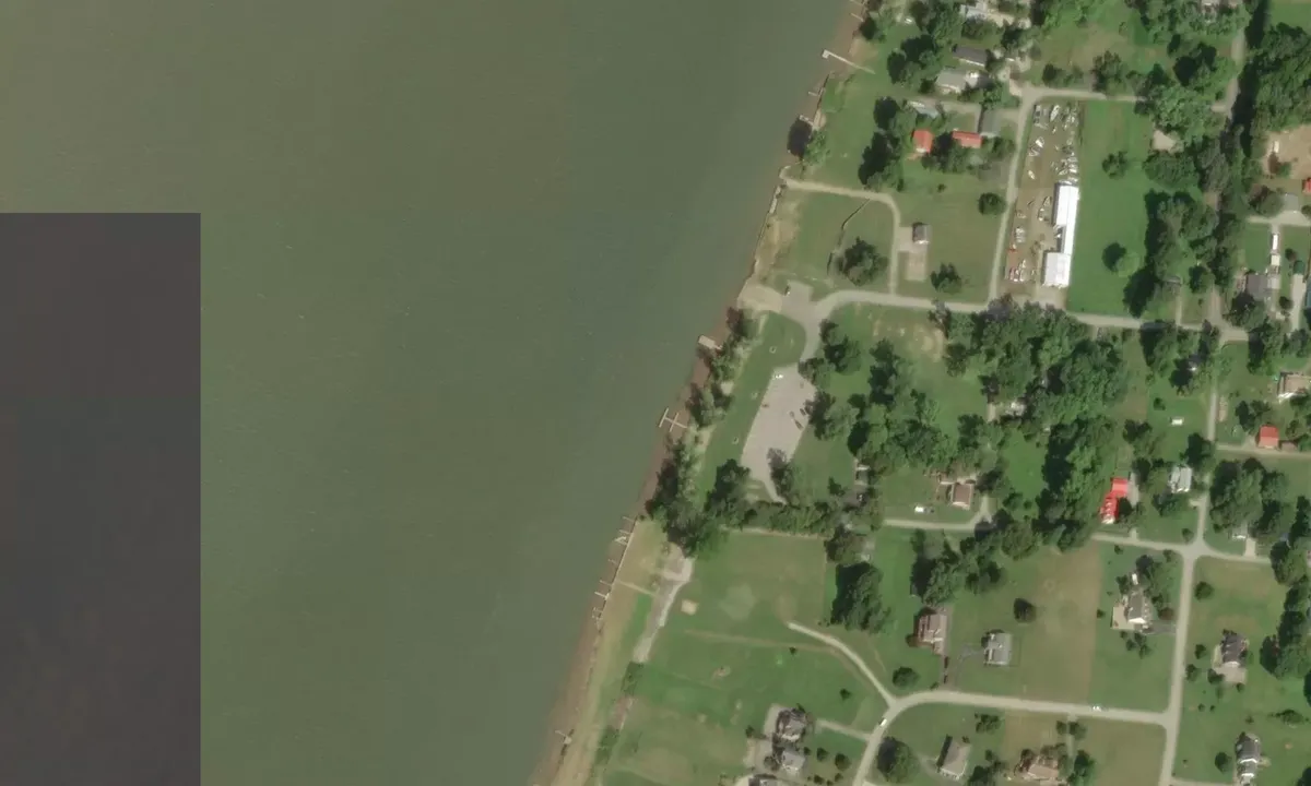 Satelite image of Westport Docks