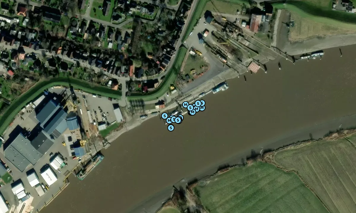 Satelite image of Wewelsfleth