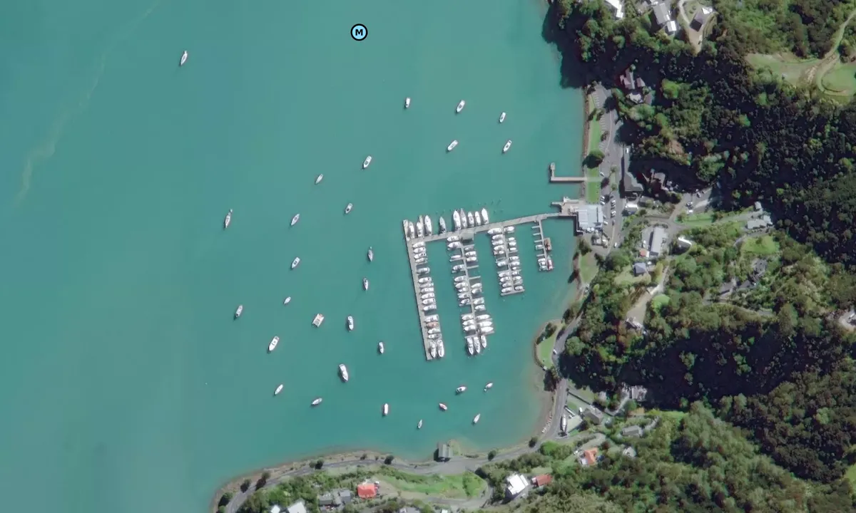 Satelite image of Whangaroa Marina 1