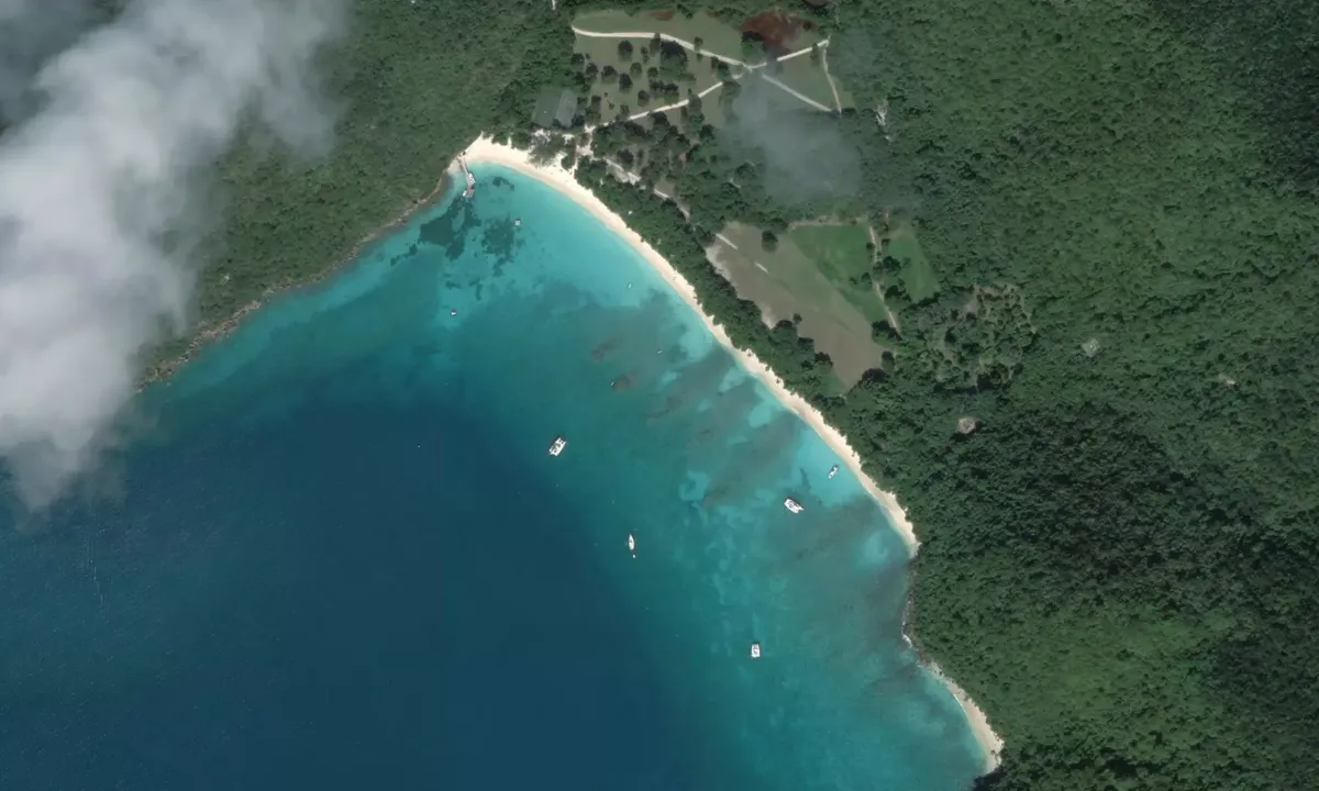 Flyfoto av White Bay - Other Islands