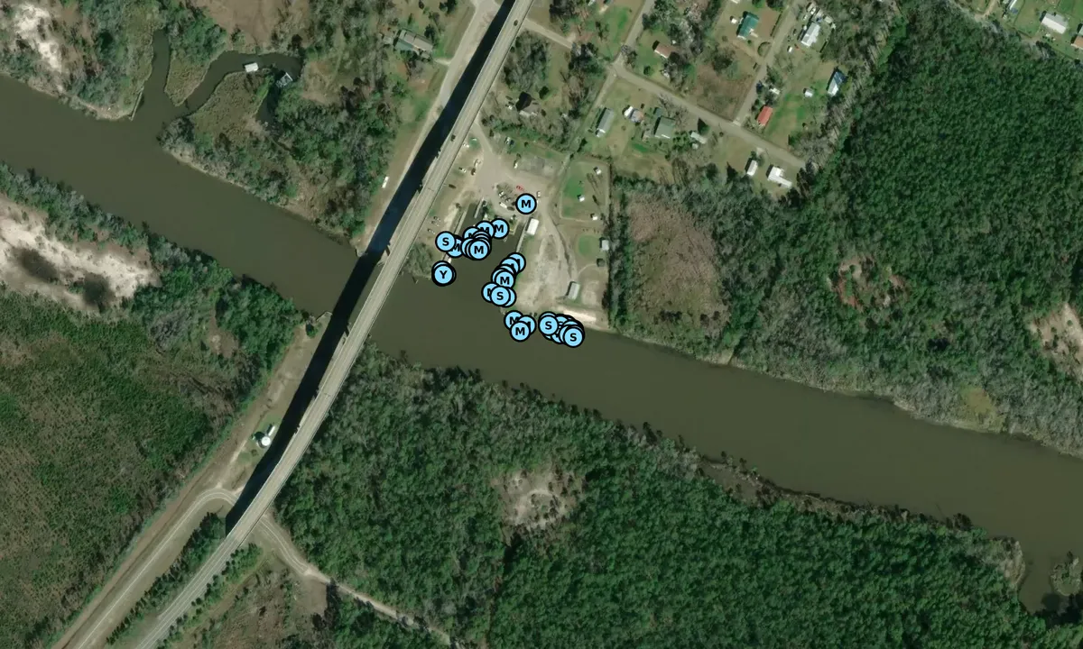 Satelite image of White City Bulkhead