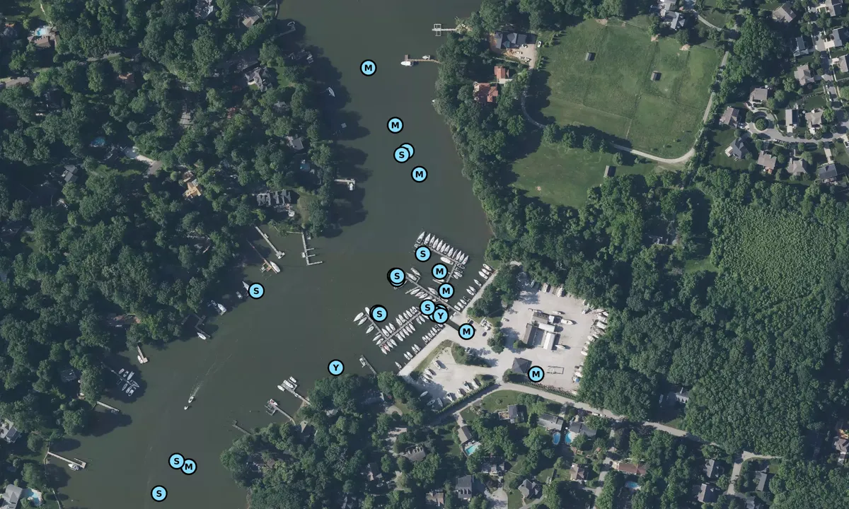 Satelite image of Whitehall Marina - Whitehall Estates