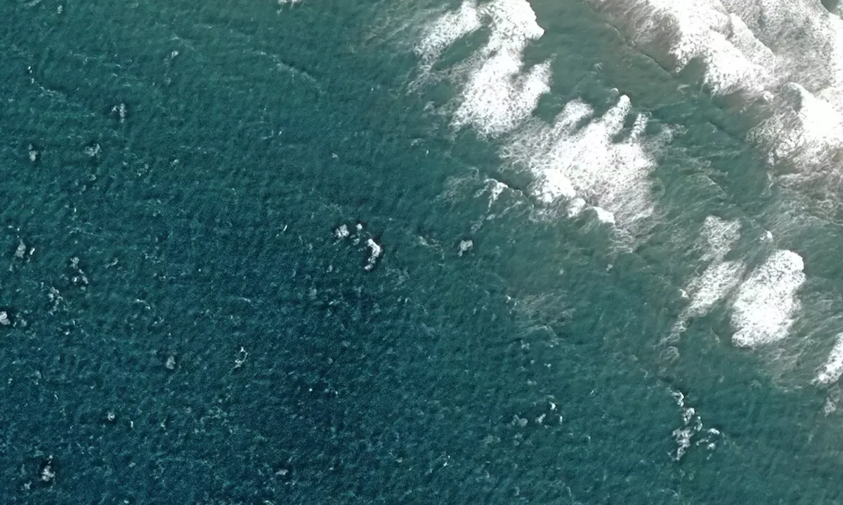 Satelite image of Whitsand bay