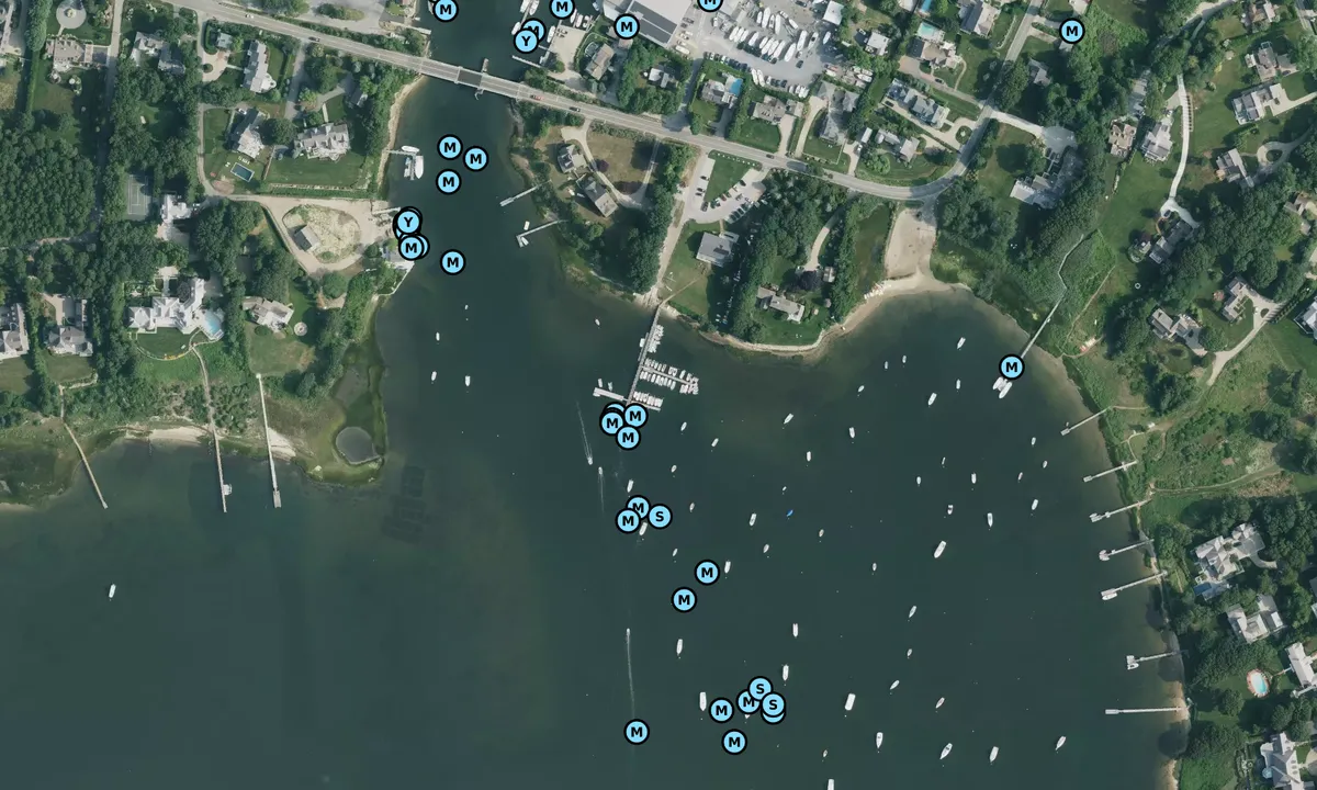 Satelite image of Wianno Yacht Club