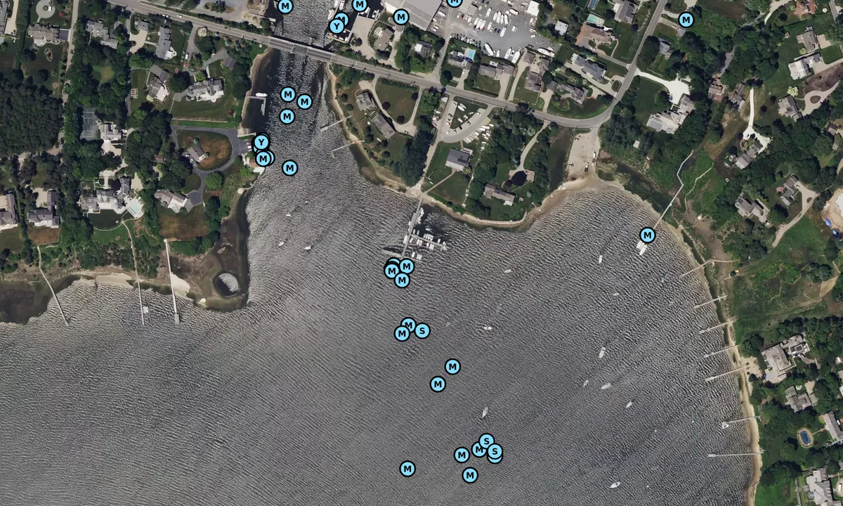 Satelite image of Wianno Yacht Club