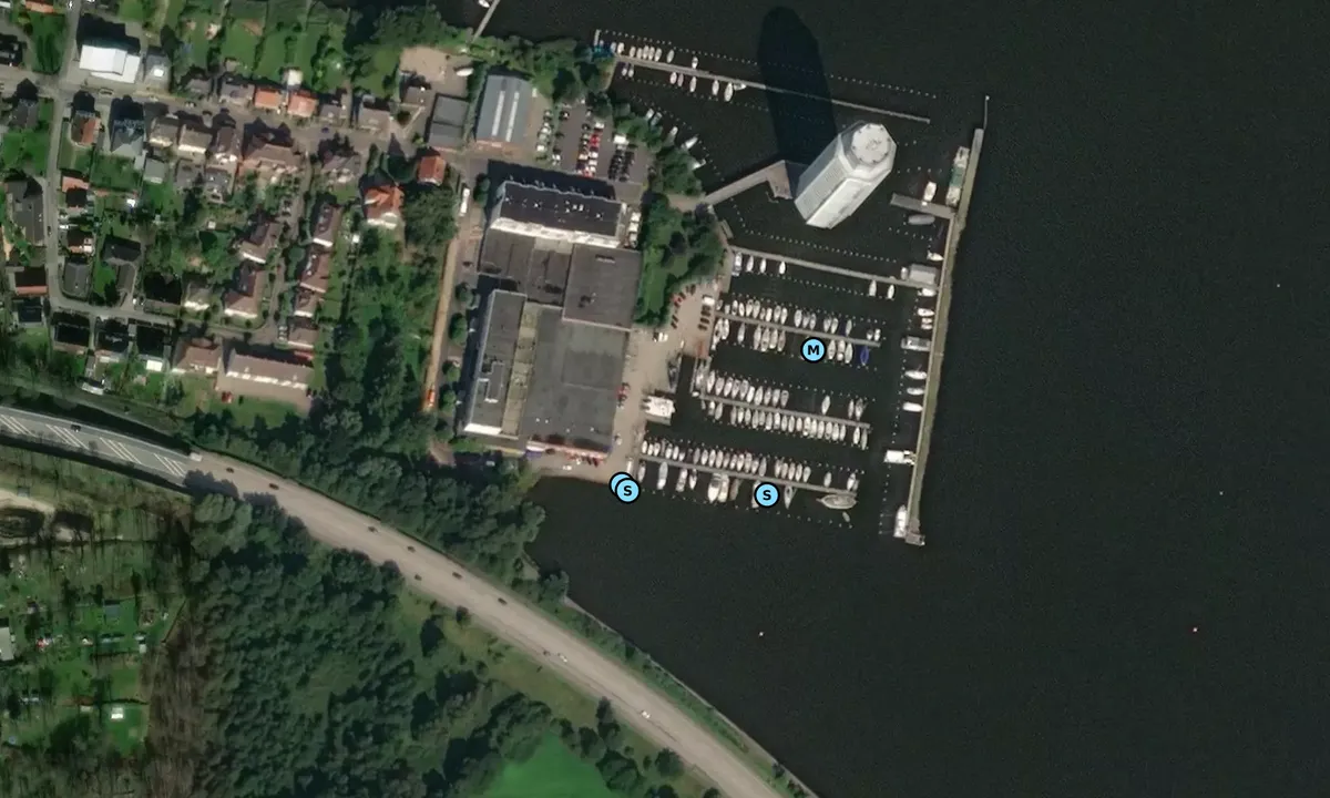 Satelite image of Wiking Yachthafen