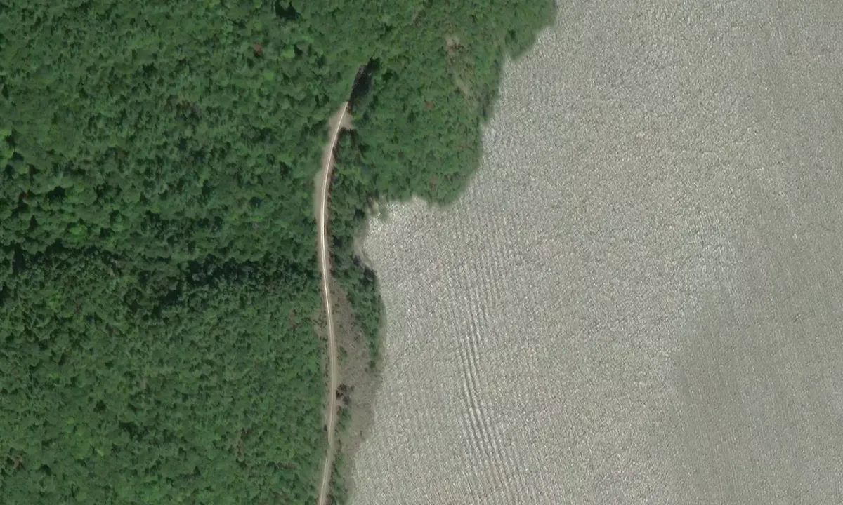 Satelite image of Willsboro Bay Tunnel Cove