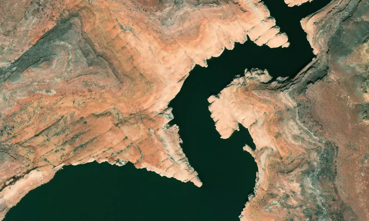 Satelite image of Wilson Creek Canyon