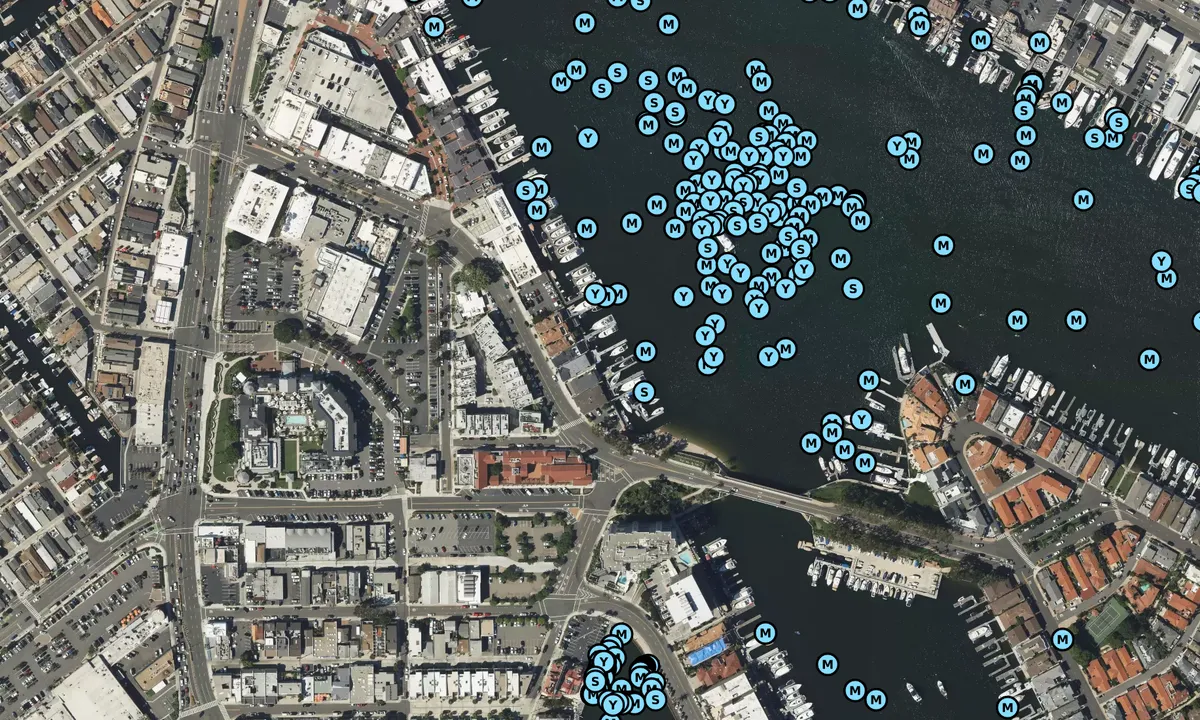 Satelite image of Windward Sailing Club