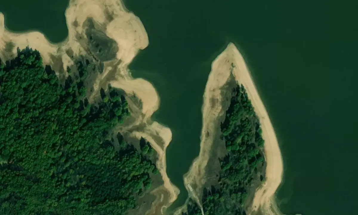 Satelite image of Wine Cove