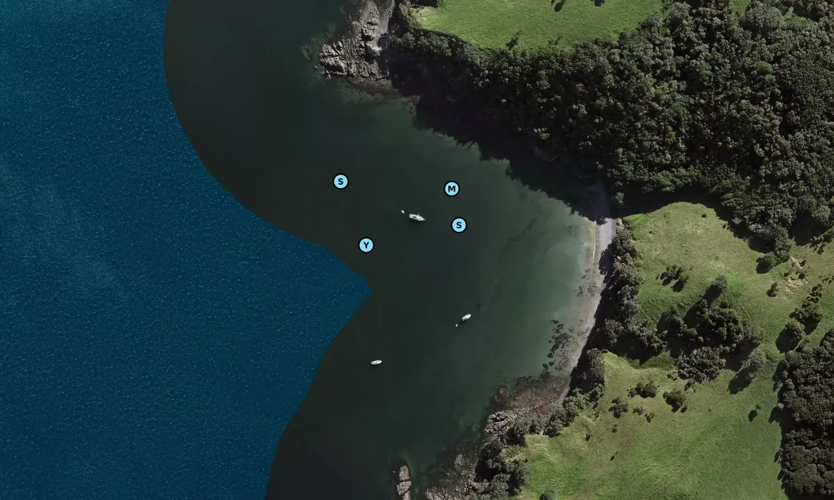 Satelite image of Woodlands Bay