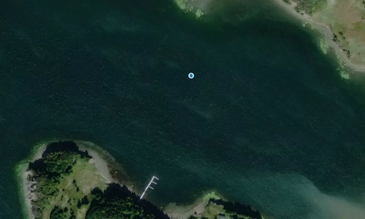 Satelite image of Woods Island Harbor