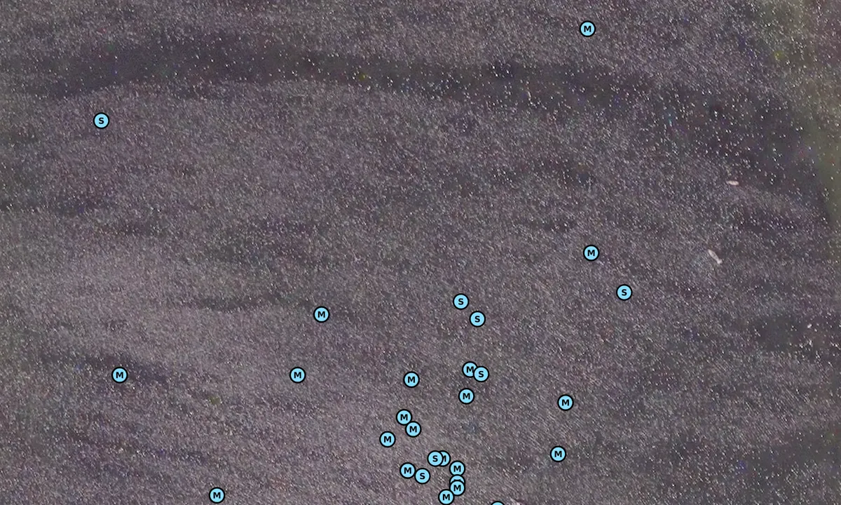 Satelite image of Wormshöfter Noor