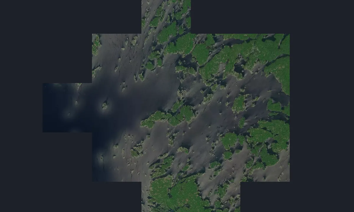 Flyfoto av Wreck Island - Copperhead