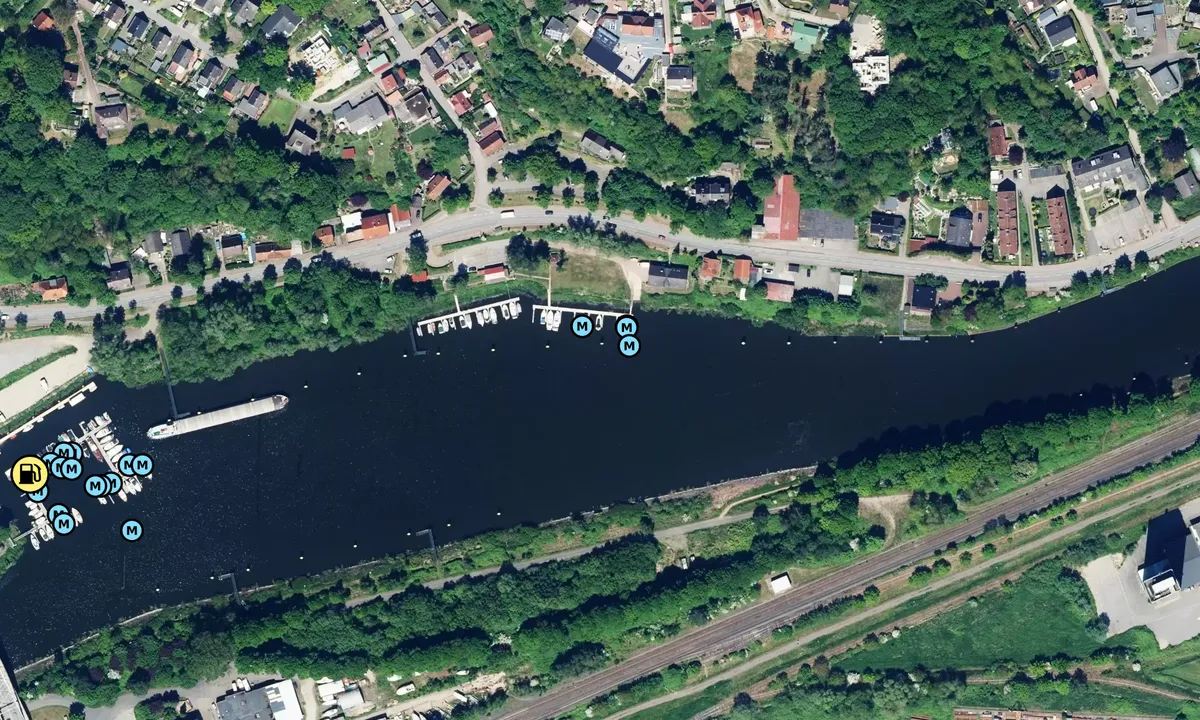 Satelite image of WSC Lauenburg