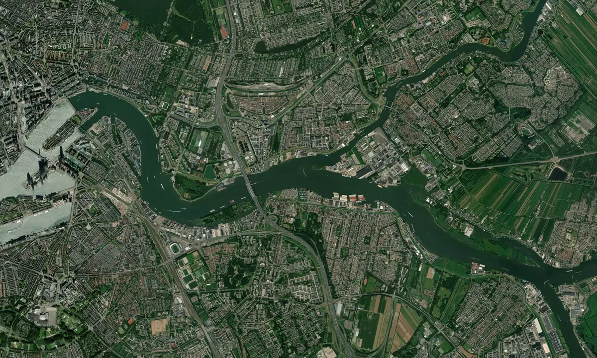 Flyfoto av WSV IJsselmonde - Rotterdam