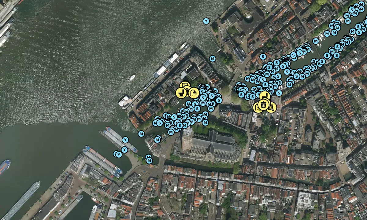 Satelite image of WSV Maartensgat