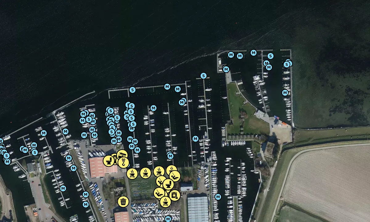 Satelite image of WSVW Nieuwe Landbouwhaven