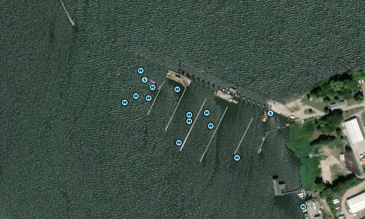 Satelite image of WSZ Dänholm Nord