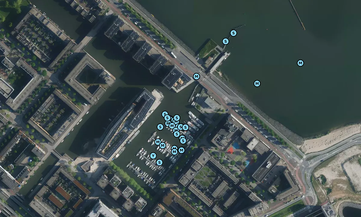 Satelite image of WV IJburg