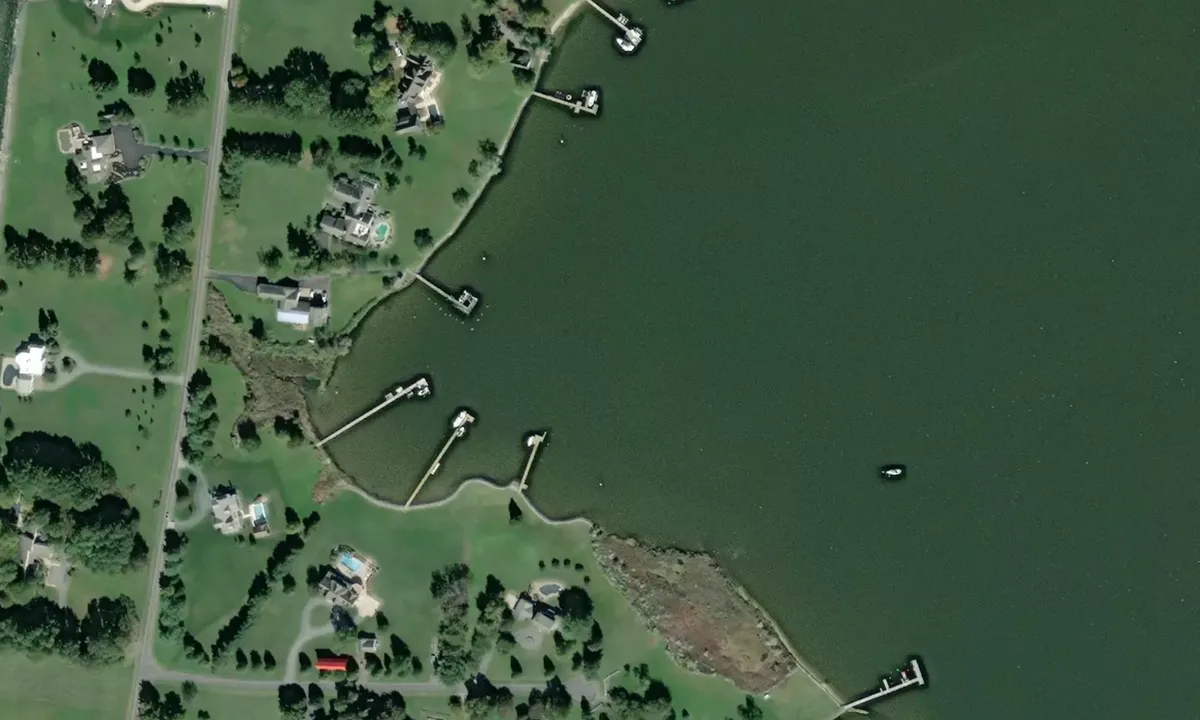Satelite image of Wye River