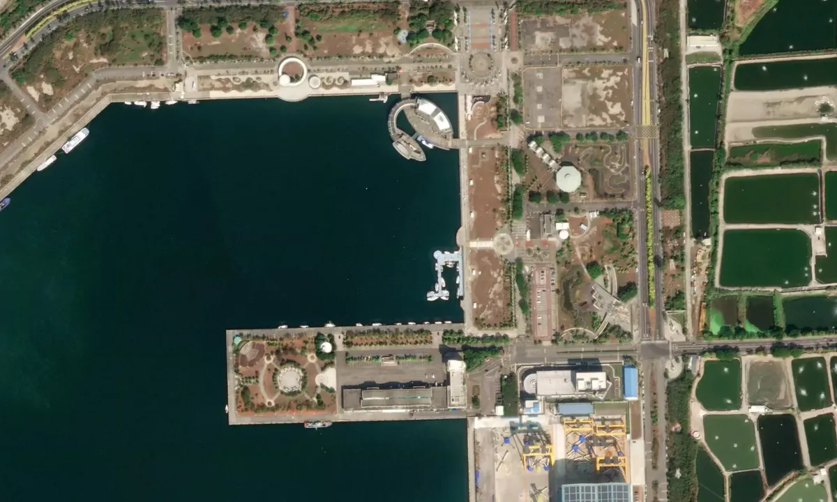 Flyfoto av Xingda Marina