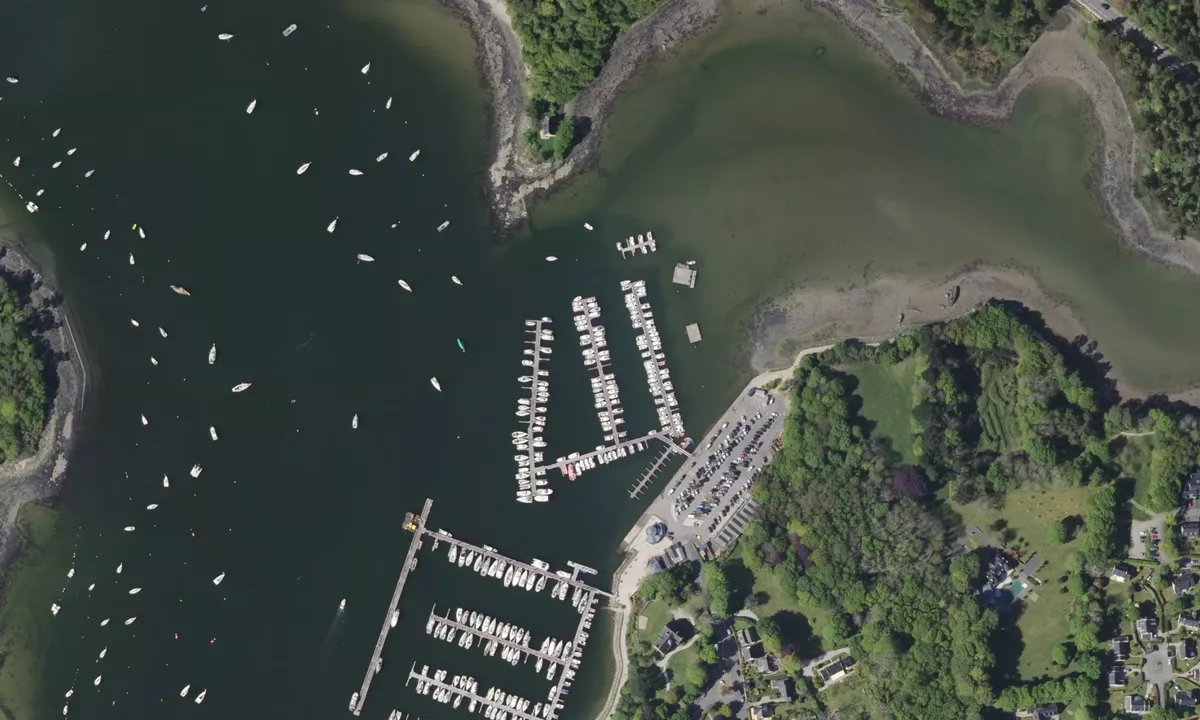 Flyfoto av Yacht Club de l'Odet