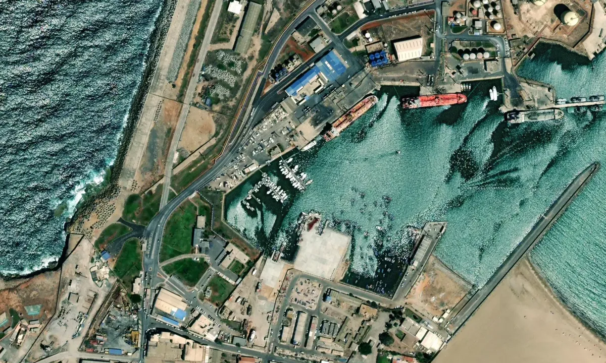 Flyfoto av Yacht Club du Maroc