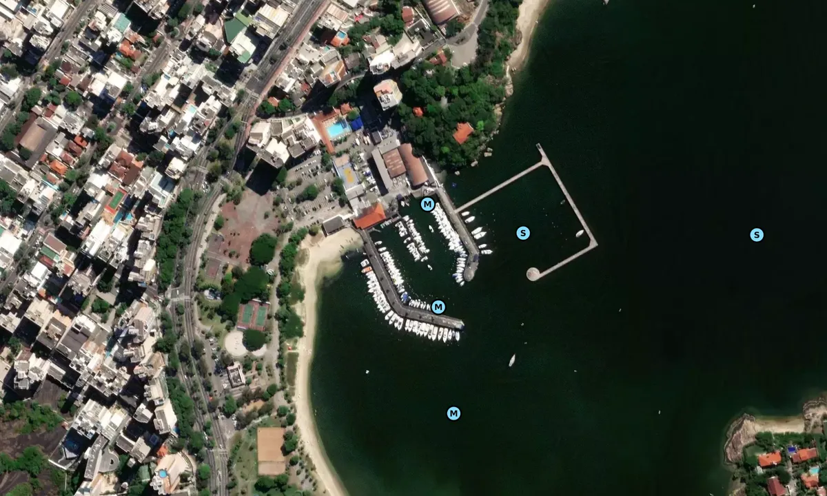 Satelite image of Yacht Club Espírito Santo