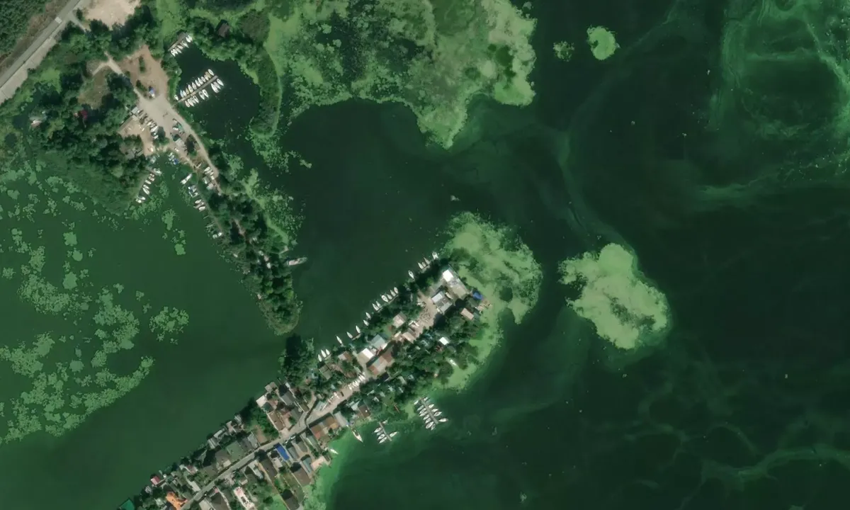Flyfoto av Yacht Club "Stugna"