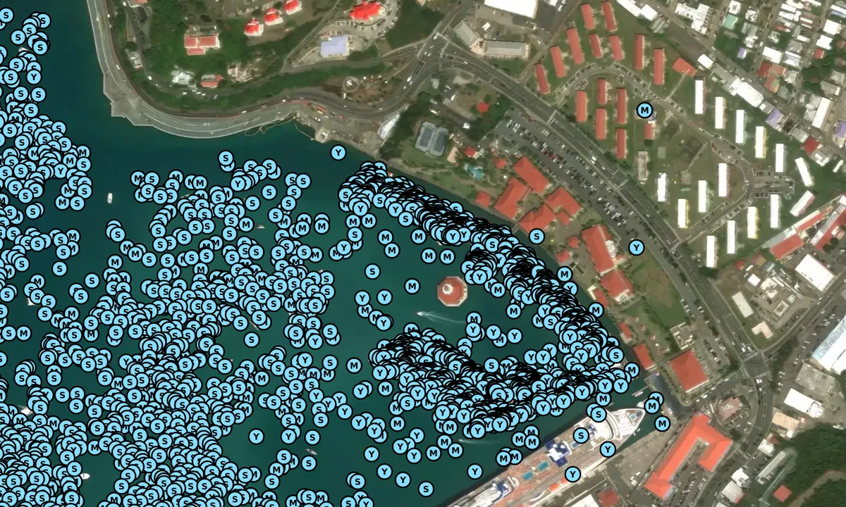 Satelite image of Yacht Haven Grande 1